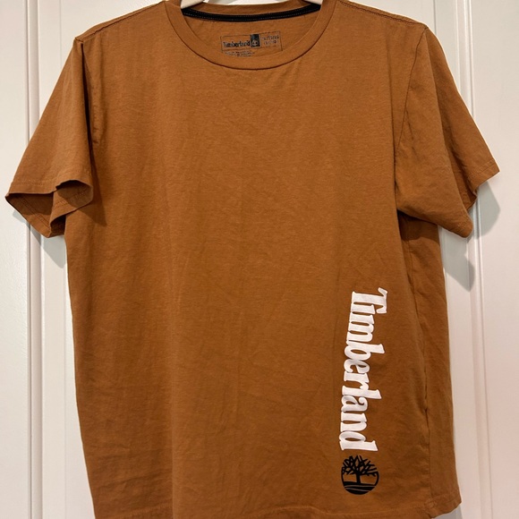 Timberland Other - Timberland Men's Tan Short Sleeve Tee
